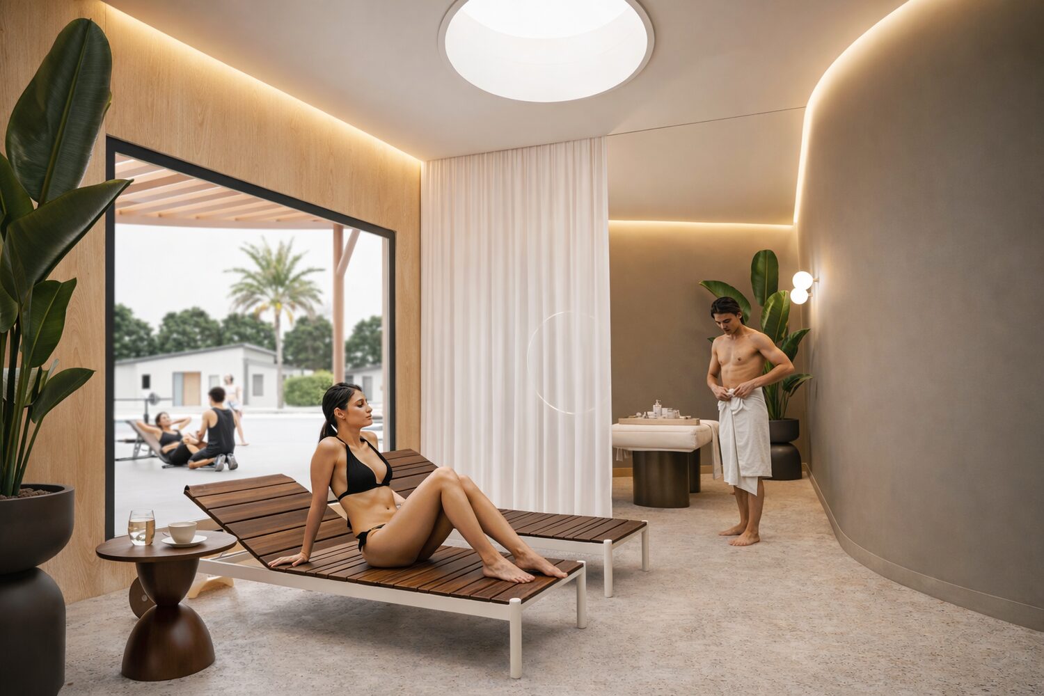 Amenities 3 9. Wellness Center Massage Common Area