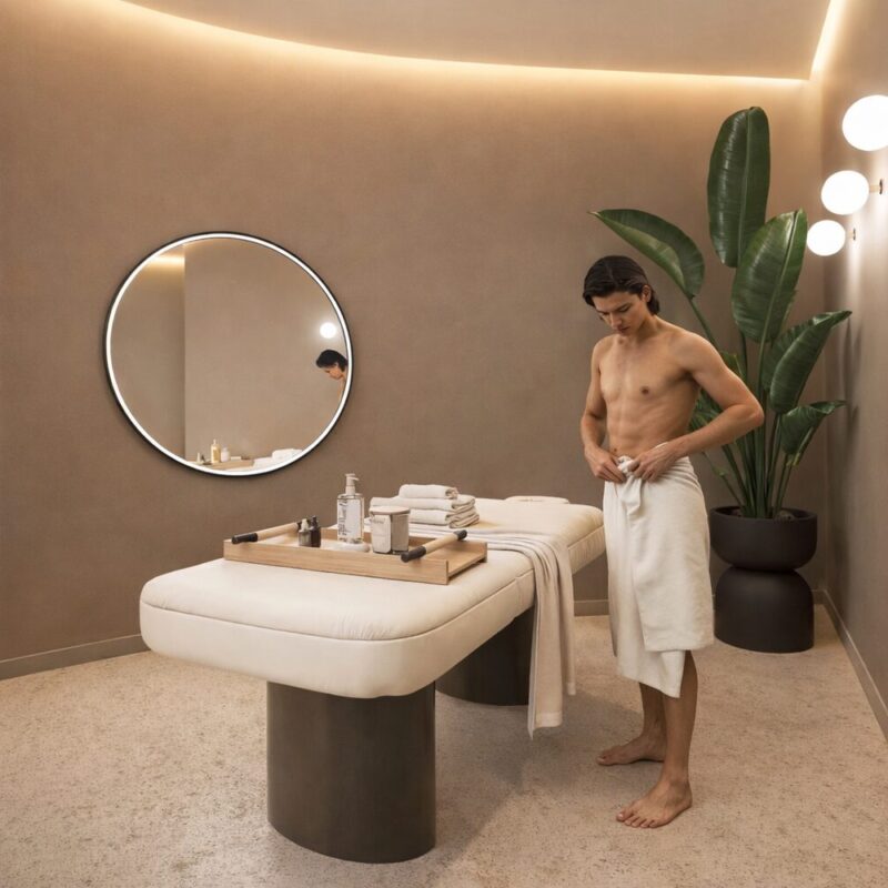 8. Wellness Center Massage Area (Male)